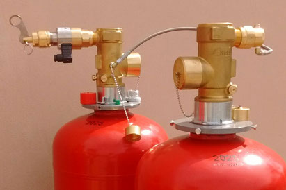 Recarga de tanques con GAS&nbsp; FM-200